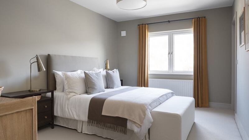 Three-bed house main bedroom