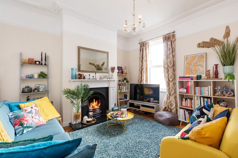 One of two reception rooms