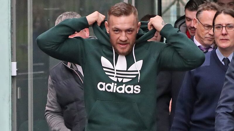 It’s not the first time McGregor has been in court recently. Photo: Niall Carson/PA Wire