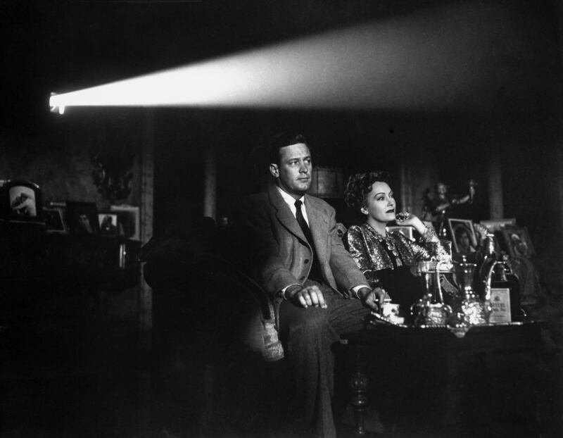 William Holden and Gloria Swanson in Sunset Boulevard. Photograph:  Silver Screen Collection/Getty Images
