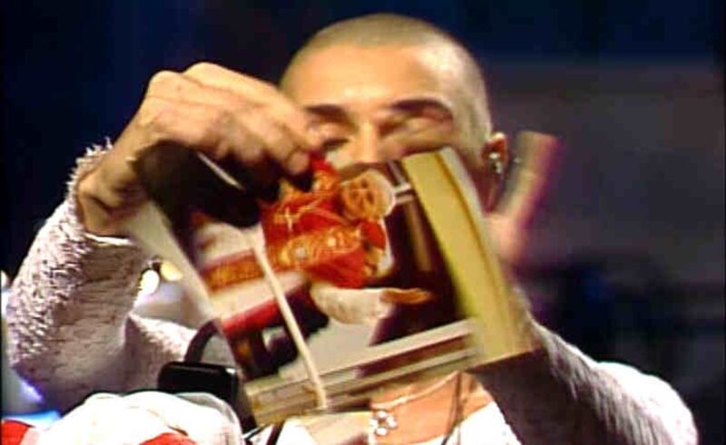 Sinead O’Connor on Saturday Night Live