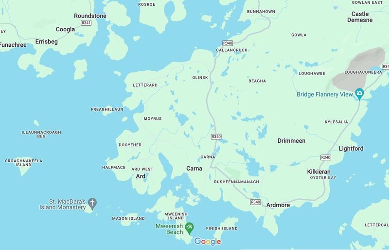 The body of missing yachtsman Conor McLoughlin was recovered from Maínis (Mweenish) island, near Carna in Co Galway