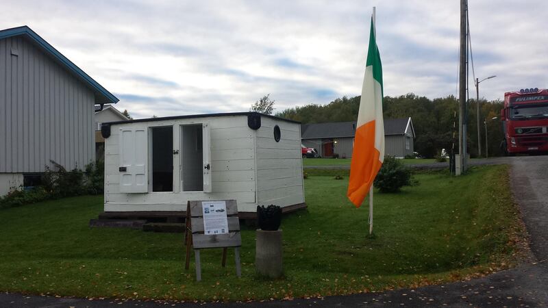 The ship’s cabin in which Ernest Shackleton died off south Georgia in the Antarctic in 1922, and which was latterly owned by Ulf Bakke in northern Norway. Photograph: Kevin Kenny