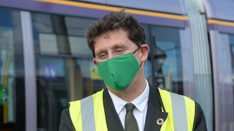 Eamon Ryan: Pay cut ‘will save the exchequer more than €600,000 per year’. Photograph: Alan Betson