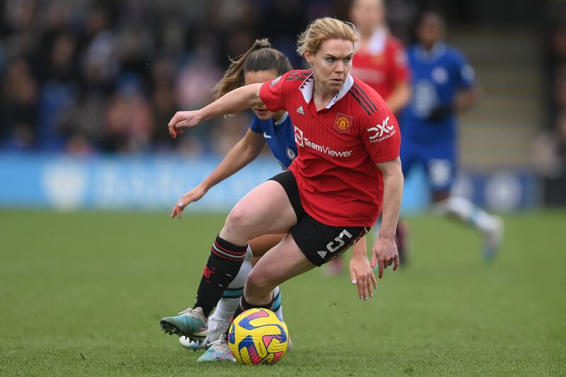 Aoife Mannion of Manchester United in action against Chelsea: The club's new owners' attitude to women's football could have major implications for her future career. Photograph: Mike Hewitt/Getty Images