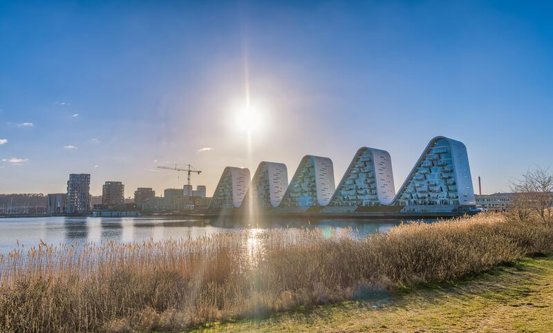 Apartments in Vejle, Denmark. Photograph: iStock