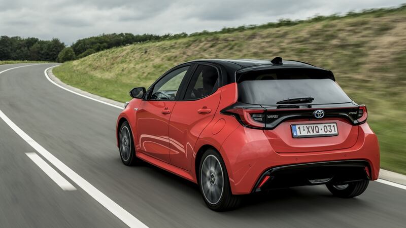 In terms of styling, the new car is like the outgoing model, but takes some cues in the rear from the more striking C-HR crossover, such as the lower angle of the rear C-pillar and the protruding rear-light clusters.
