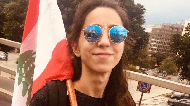 Dima Doughan (24) graduates from Hagazian University in June with a degree in social work  and plans to leave Lebanon.