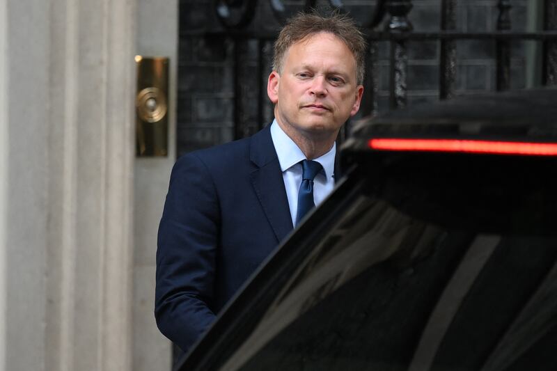 Grant Shapps. Photograph: Daniel Leal/AFP via Getty