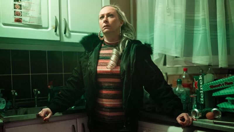 The Lost O’Casey: Gillian McCarthy as the radically reconceived Polly Pender. Photograph: Patrick Redmond