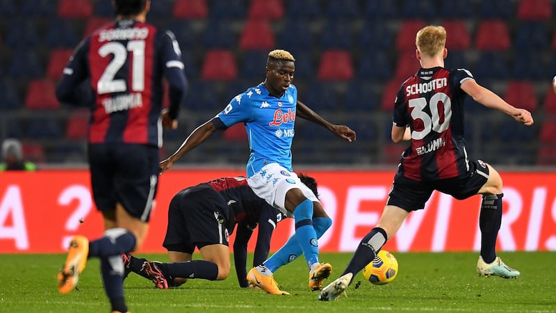 Victor Osimhen’s signing didn’t drum up that much enthusiasm from Gennaro Gattuso. Photo: Alessandro Sabattini/Getty Images