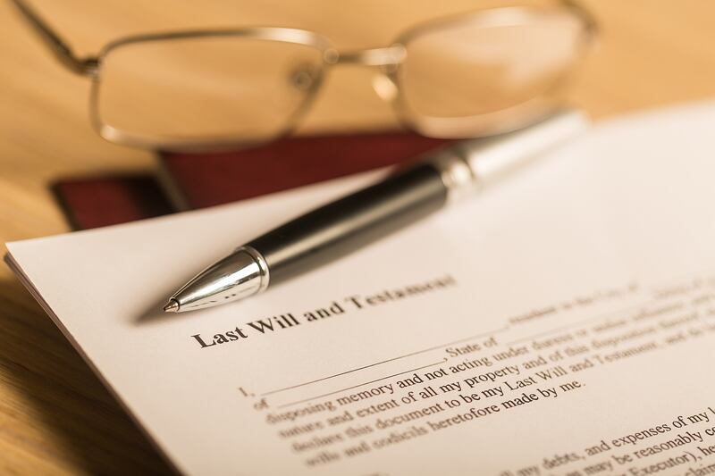 If you have a will, this can protect the rights to inherit of the surviving partner. Photograph: iStock