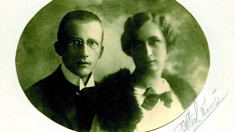Schrödinger   and his wife Anny: Ithi Junger was 14 when the 39-year-old Schrödinger took advantage of his role as her tutor to sexually abuse her.