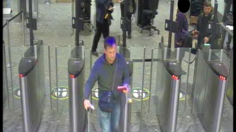 Alexander Petrov and Ruslan Boshirov at Heathrow Airport on March 4th, 2018