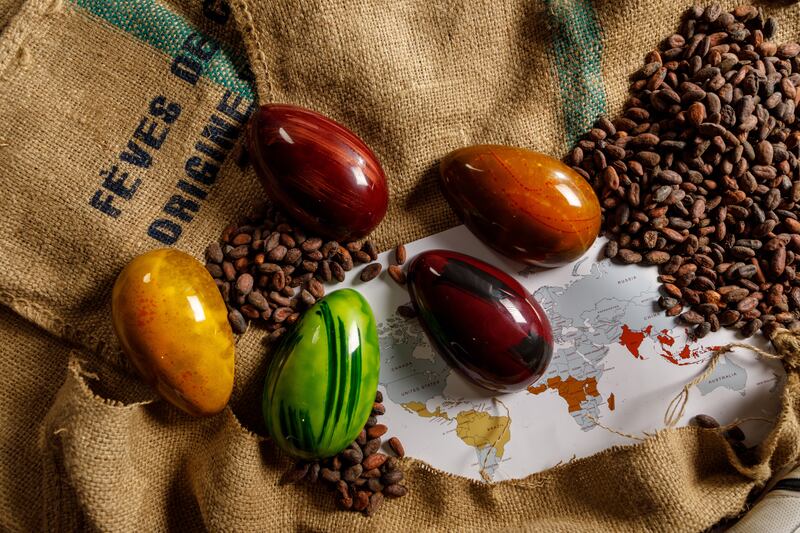 Cocoa Atelier's Easter egg range