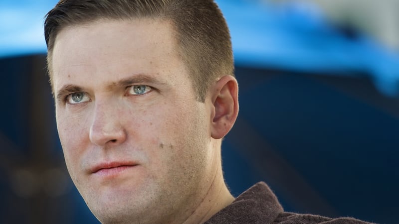 US white nationalist leader Richard Spencer.