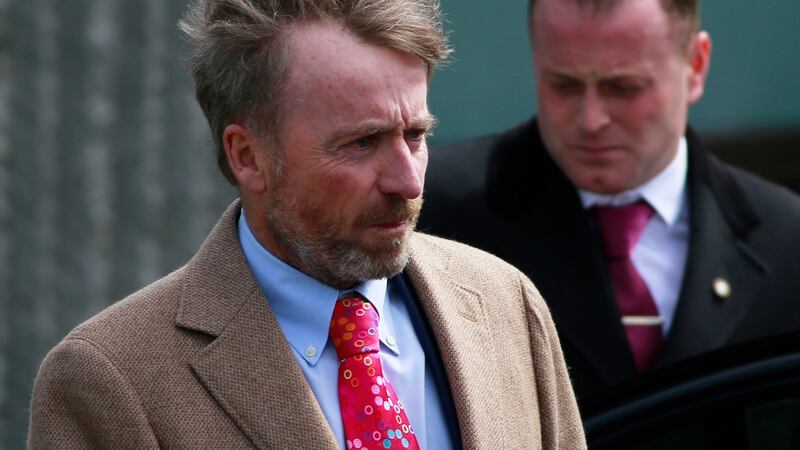 Eamonn Quinn  at St Fintan’s Church, Sutton. Photograph Nick Bradshaw