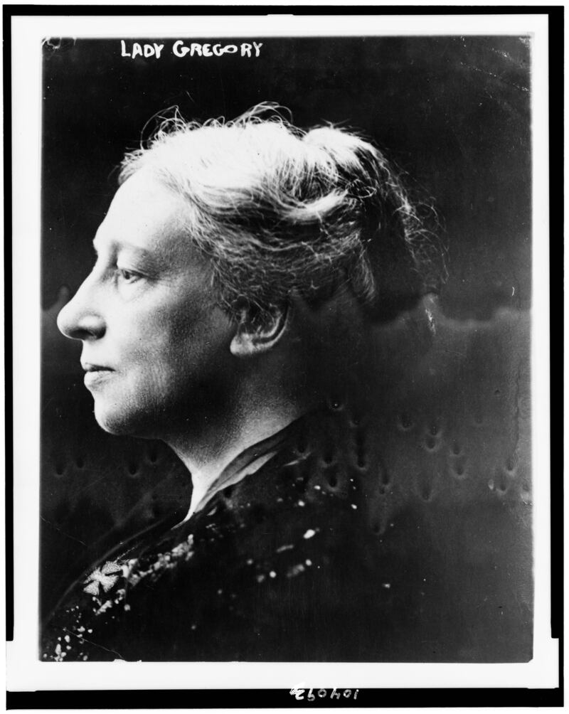 Lady Gregory cofounded the Abbey Theatre and helped preserve many of the Celtic myths so popular around the world today. Photograph: Bain/Library of Congress
