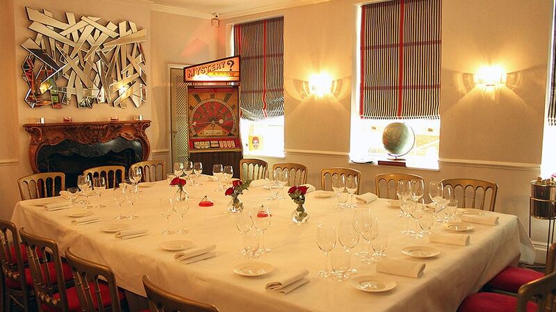 Mixed-menu dining at Gauthier Soho.