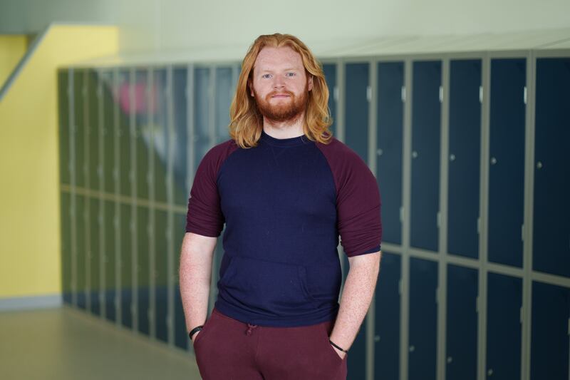 Seán Cleary (18), Leaving Cert student at Stepaside Educate Together Secondary School. Photograph:  Fran Veale
