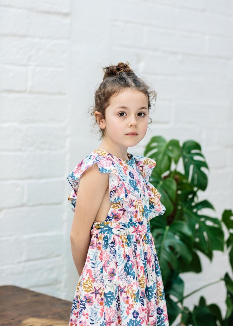 Cross-back dress by Leigh Tucker at Dunnes Stores, €20.