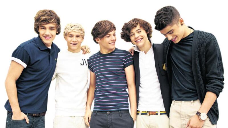 Young guns: Liam Payne, Niall Horan, Louis Tomlinson, Harry Styles and Zayn Malik soon after they became One Direction, in 2010