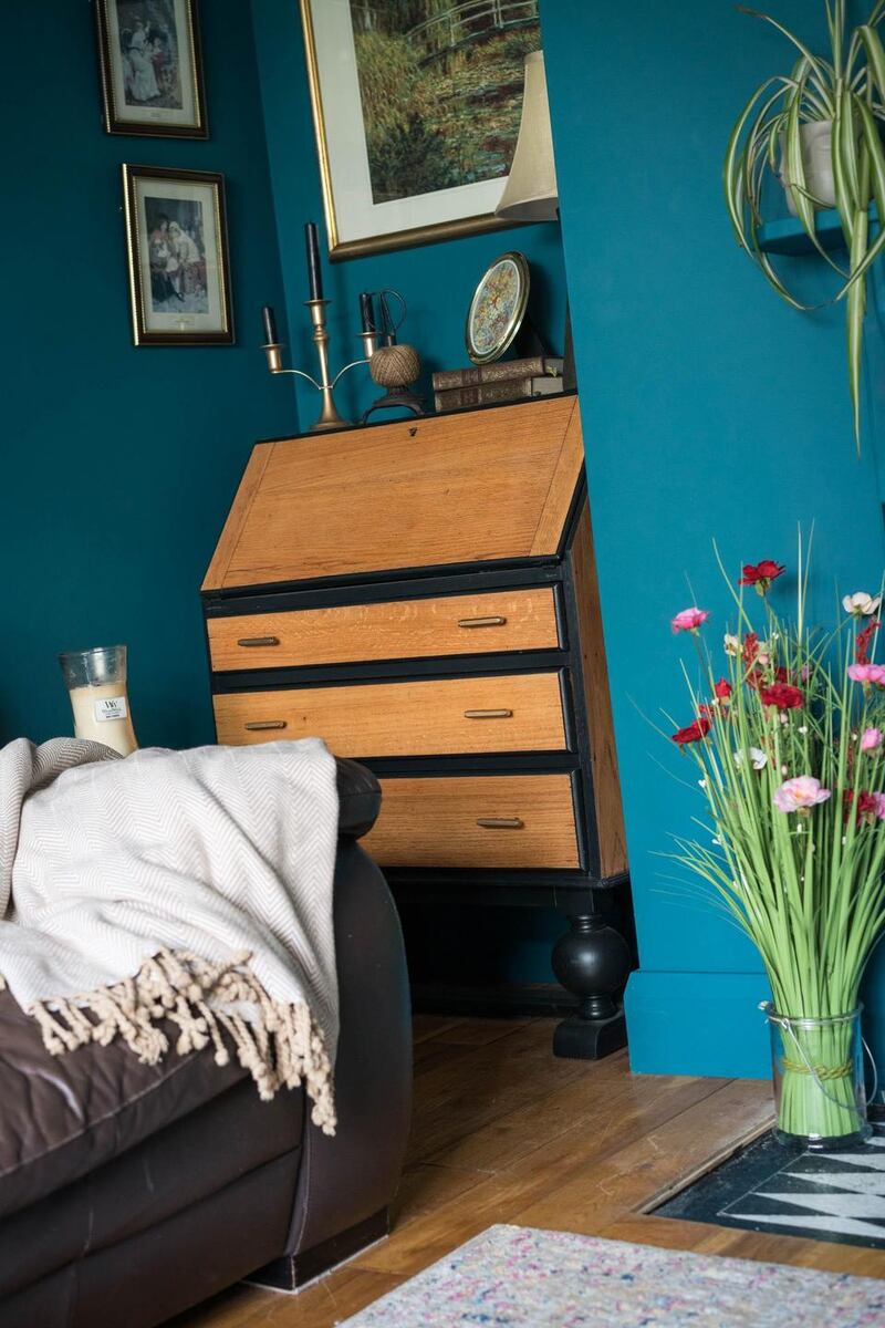 Furniture restored by Karen Cafferky at her home in Ballaghaderreen, Co Roscommon. Photograph: Keith Heneghan