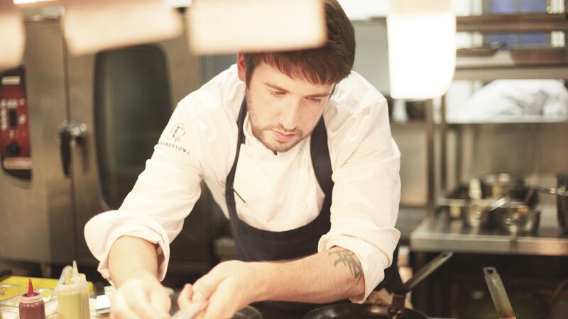 Adrian Cassidy, taking over as  head chef at Brabazon restaurant at Tankardstown House near Slane, Co Meath