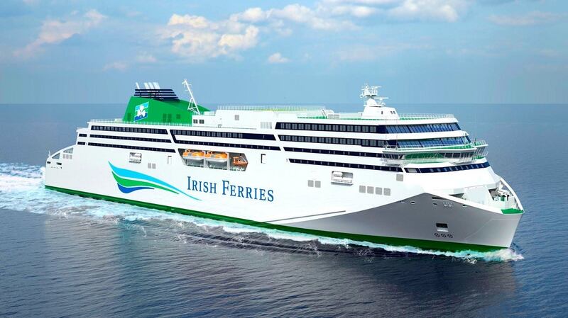 Artist’s impression of Irish Ferries on the WB Yeats webpage