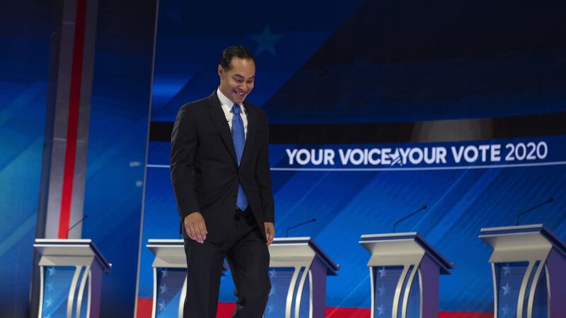 Julian Castro, former secretary of housing and urban development and 2020 Democratic presidential candidate. Photograph: Callaghan O’Hare/Bloomberg