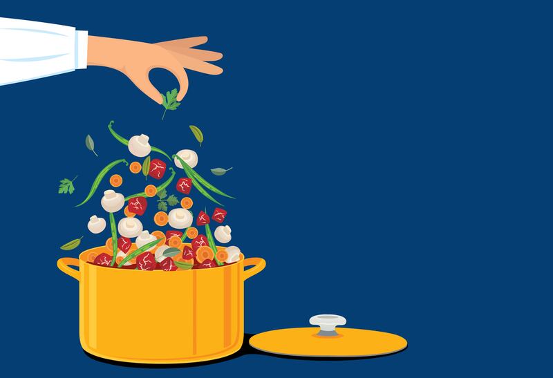 Soups, stews and broths are popular for different ailments. Illustration: iStock