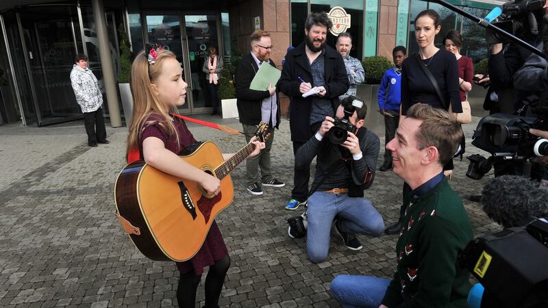 Dig out your cosiest blankets, light the fire and get ready for  Ryan Tubridy hosting the Late Late Toy Show  tonight. Photograph:  Daragh Mc Sweeney/Provision