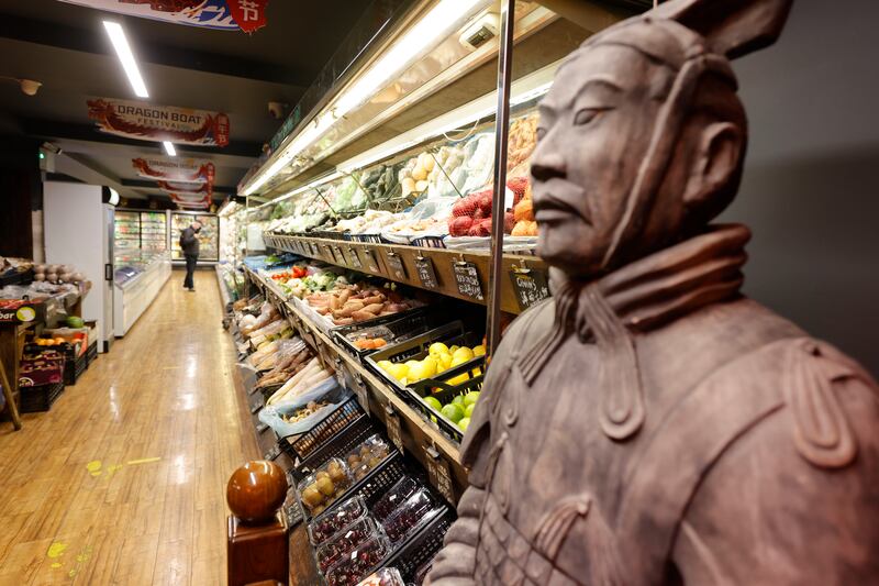 Drury Street branch of Asia Market. Photograph: Alan Betson