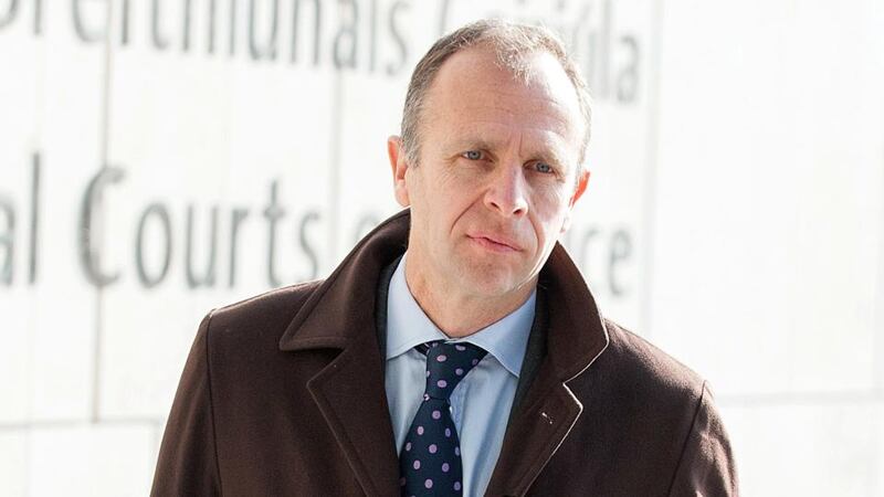 John Bowe (50), of Glasnevin, Dublin, leaving court on Wednesday. Photograph: Collins Courts.
