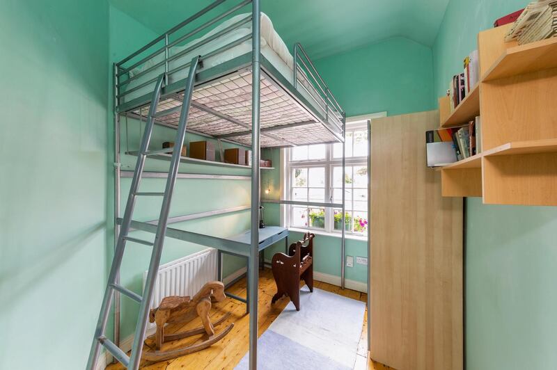 The children’s bedroom.