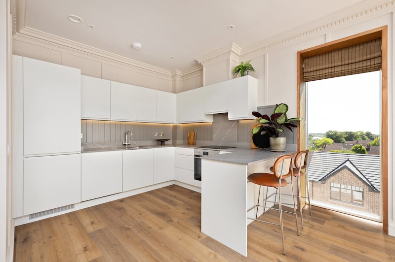 Kitchen in two-bed apartment