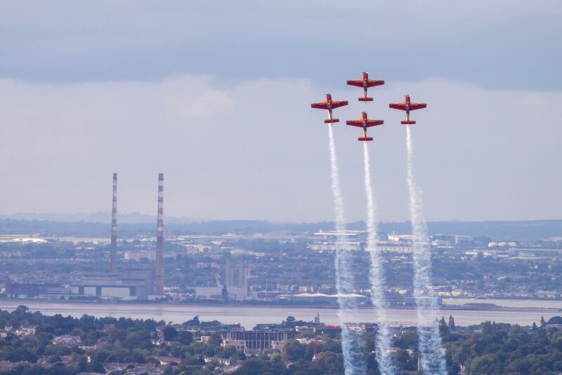 Bray Air Display: Royal Jordanian Falcons. Photograph: Tom Honan