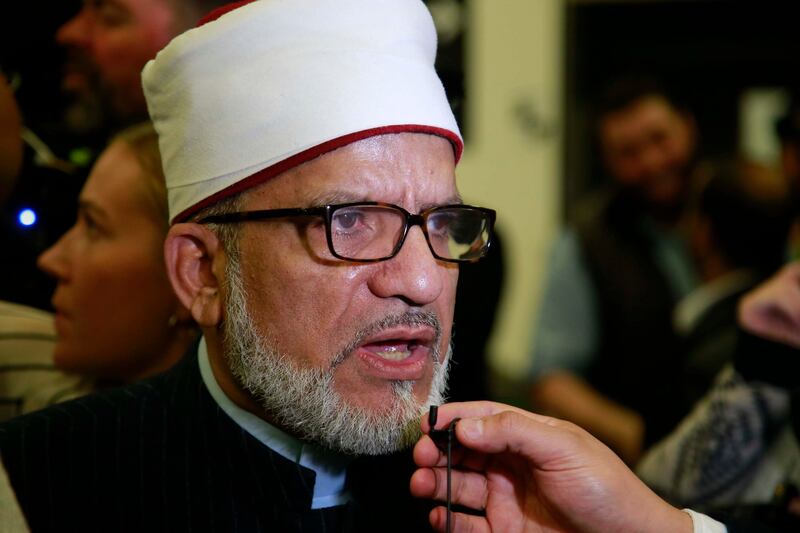 Imam Hussein Halawa. Photograph: Nick Bradshaw