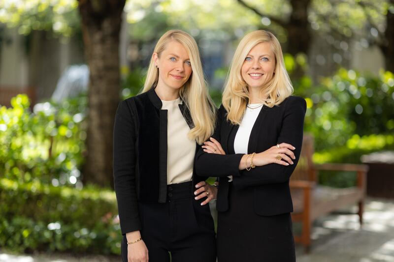 The founders of Hertility Deirdre O'Neill and Dr Helen O’ Neill