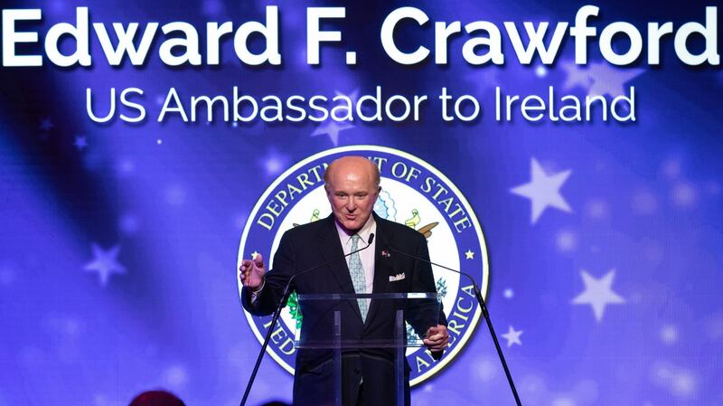 The newly appointed US Ambassador to Ireland, Edward Crawford. Photograph: Naoise Culhane