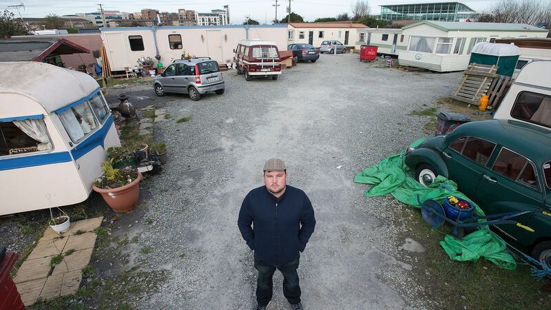 John Connors at his home in Darndale in 2016. Photograph: Dave Meehan
