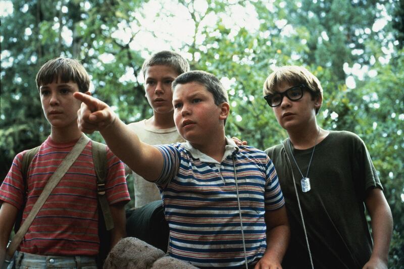 Stand By Me: Corey Feldman (right) with Wil Wheaton, River Phoenix and Jerry O’Connell in Rob Reiner’s film
