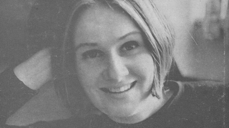 Eavan Boland: “I thought the interior was almost festive, with ladders reaching up to the top shelves” ,