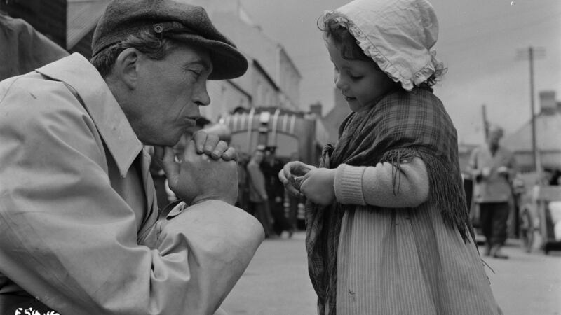 A photograph taken in 1954 of the making of Moby Dick in Youghal, Co Cork. Photograph: STUDIOCANAL Films Ltd