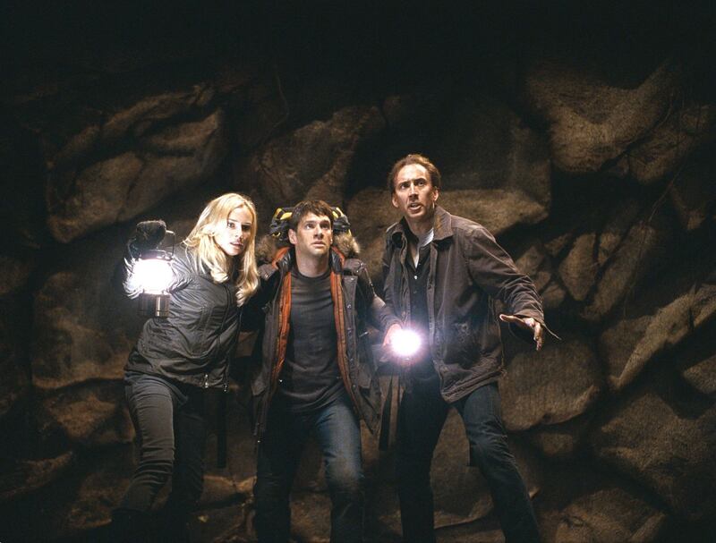 Diane Kruger, Justin Bartha AND Nicolas Cage in 2007’s National Treasure: Book of Secrets. Photograph: Robert Zuckerman