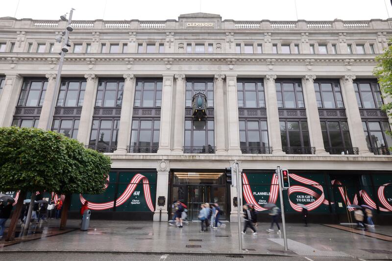 The Clerys building, subject of a major redevelopment that is due to open later this year. Photograph: Alan Betson