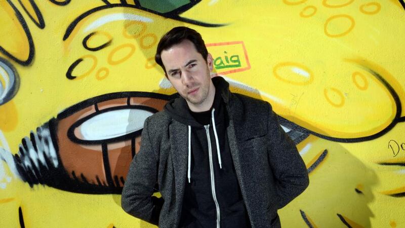 Finding power: Joe Caslin. Photograph: Brenda Fitzsimons