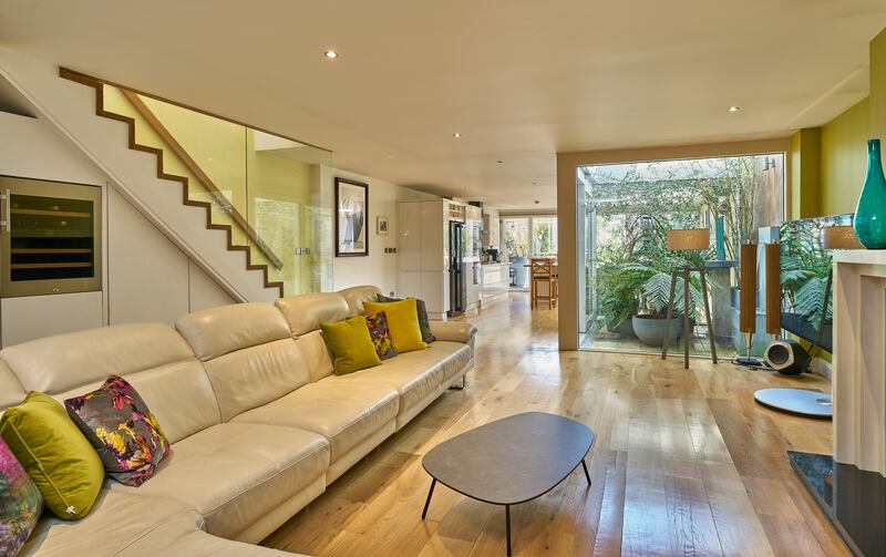 Livingroom. Photograph: Gareth Byrne