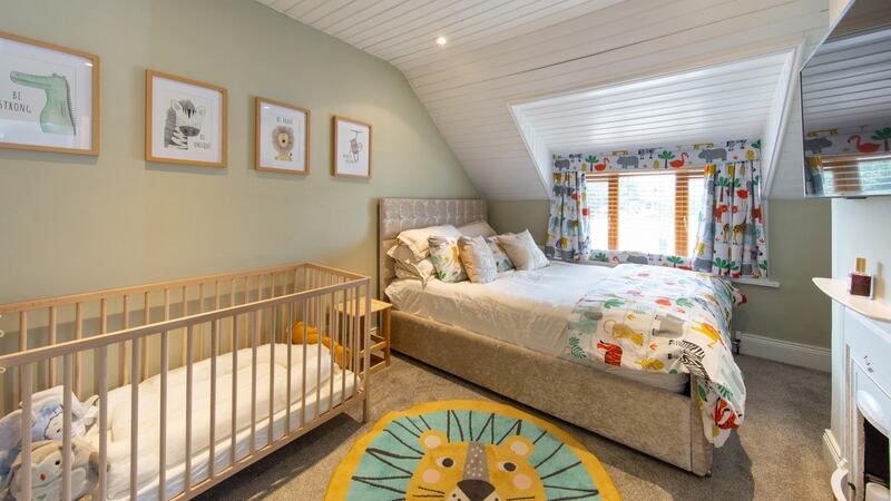 Bedroom in original part of the house