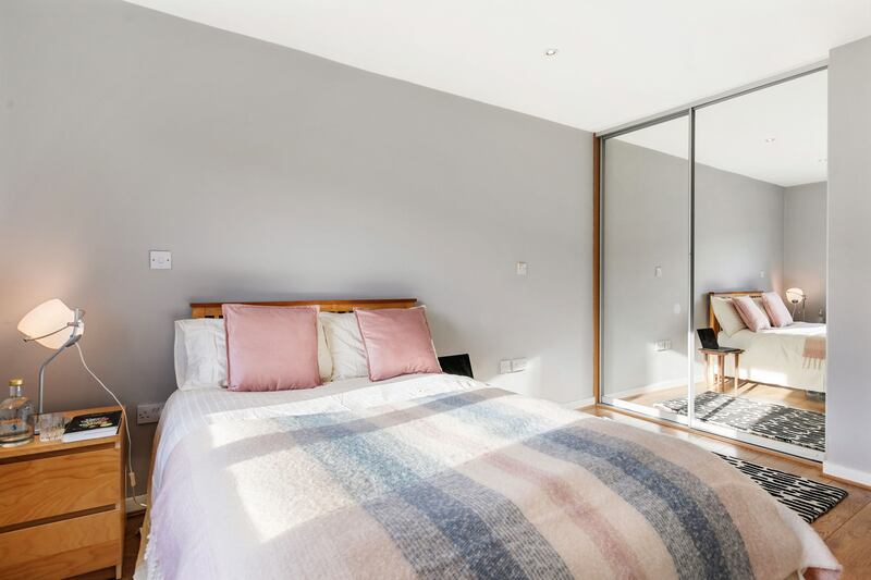 Double bedroom with Sliderobe wardrobes